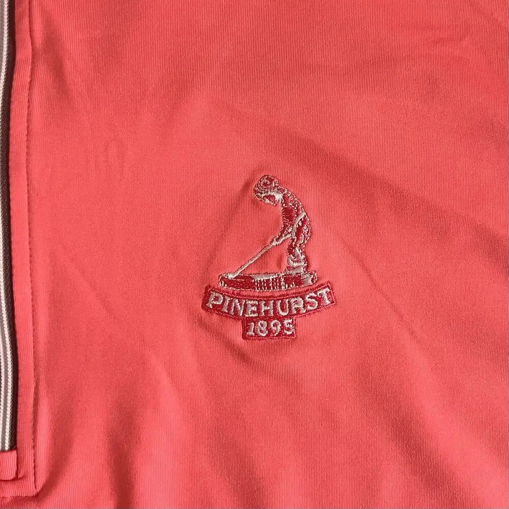 FootJoy Pinehurst‎ Half-Zip Pink Performance Golf Vest